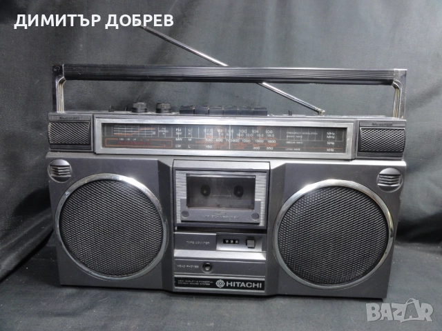 СТАР РЕТРО РАДИО КАСЕТОФОН HITACHI TRK-7011E