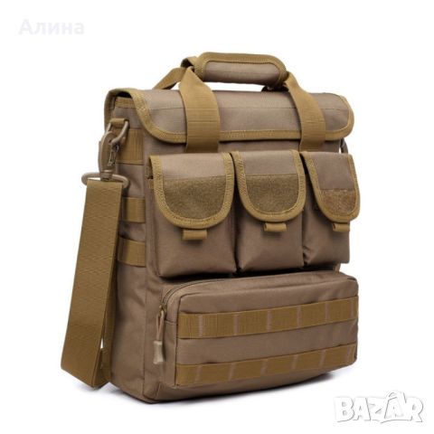 Мъжка чанта за къмпинг през рамо с множество джобове, снимка 1 - Чанти - 46011448