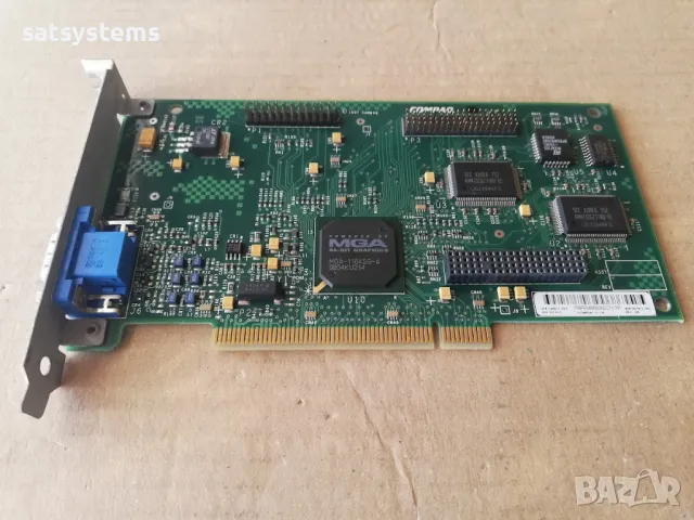 Видео карта COMPAQ 3D GRAPHIC BOARD 2MB PCI, снимка 5 - Видеокарти - 47972701