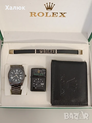 🔱 ROLEX Style Deluxe Set, снимка 2 - Мъжки - 51142644