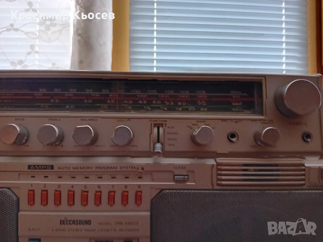 DECCASOUND TRK-4900S, снимка 4 - Радиокасетофони, транзистори - 50837014