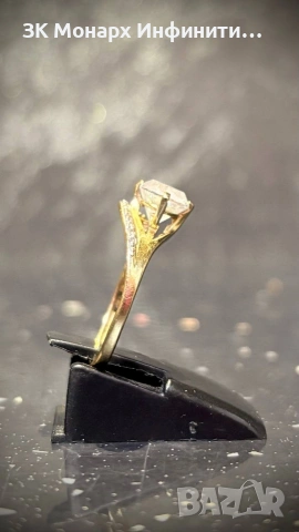 Златен пръстен 14К /585/, снимка 4 - Пръстени - 53725938