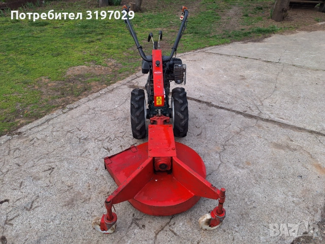 Косачка роторна Goldoni 10 к.с. мулчер мотоблок, снимка 2 - Градинска техника - 52877428