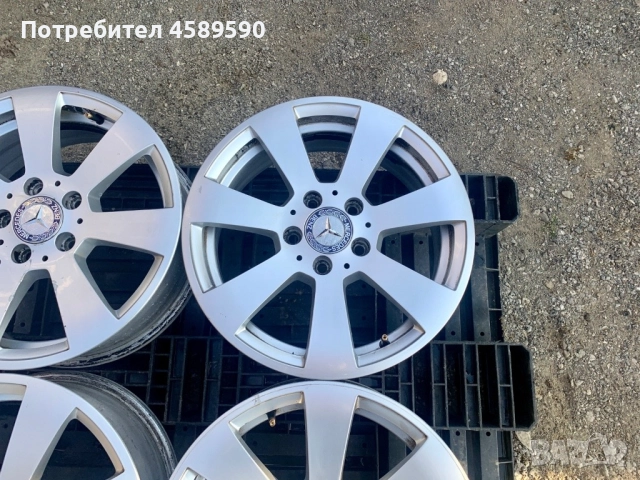4бр.Алуминиеви джанти 16цола 5x112 ET39 за Mercedes C-Class(2007-2023),A-Class,B-Class,CLA, снимка 9 - Гуми и джанти - 51804046
