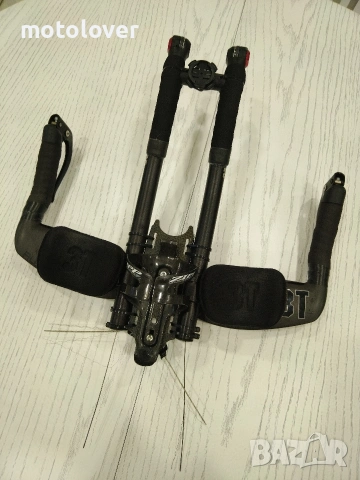 Часовникарско/триатлонско карбоново кормило пълен комплект