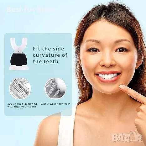 U-образна ултразвукова четка за зъби  Xiarden, снимка 6 - Други - 49855652