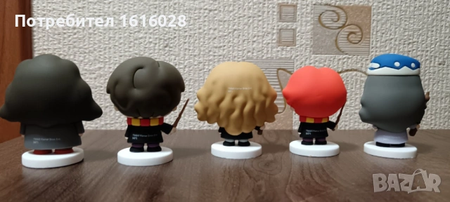 Комплект от 5 колекционерски фигурки Хари Потър., снимка 3 - Колекции - 46502298