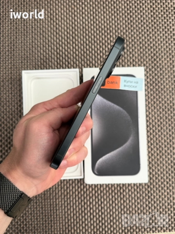 1TB❗️iPhone 15 Pro❗️ Лизинг от 55лв/м ❗️ Black Titanium 1000GBb) черен, снимка 7 - Apple iPhone - 52401625