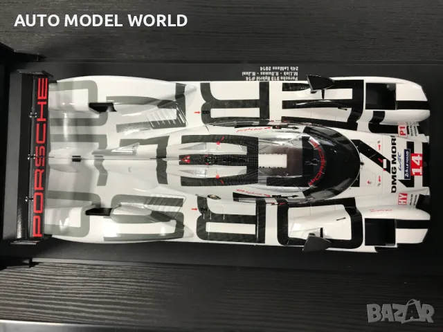 IXO метална колекционерска количка PORSCHE 919 HYBRID 1:18 LEMANS, снимка 9 - Колекции - 47185419