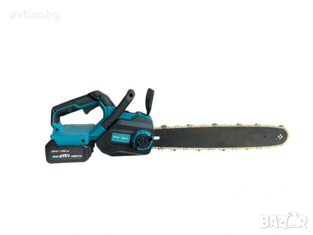 Мощна Акумулаторна Резачка 36V с Маслен Филтър – 40см (16") Шина, Професионален верижен трион за дър, снимка 4 - Градинска техника - 53884578