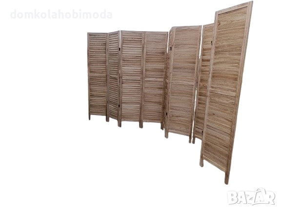 Интериорен Параван регулируем от 2 до 10 Крила, снимка 16 - Декорация за дома - 32026287