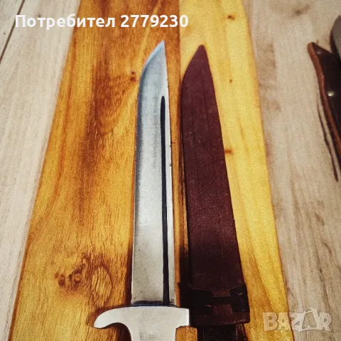 Касапски нож ръчна изработка на Габровски майстор Нов!, снимка 10 - Ножове - 49967164