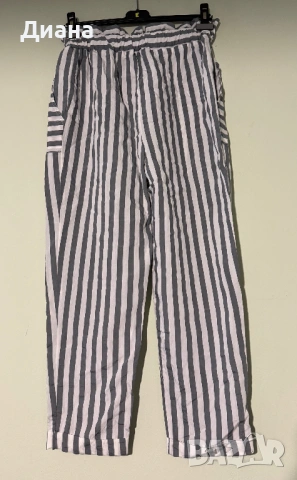 Раиран панталон Zara, снимка 8 - Панталони - 53351012