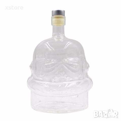 Стъклена бутилка шише Star Wars Stormtrooper - Стар уорс Артикул, снимка 5 - Други стоки за дома - 52793219