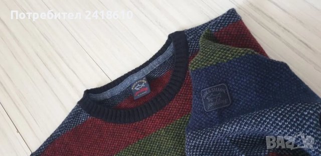 Paul & Shark Wool Mens Size XL НОВО! ОРИГИНАЛ! Мъжки Пуловер!, снимка 11 - Пуловери - 47751678