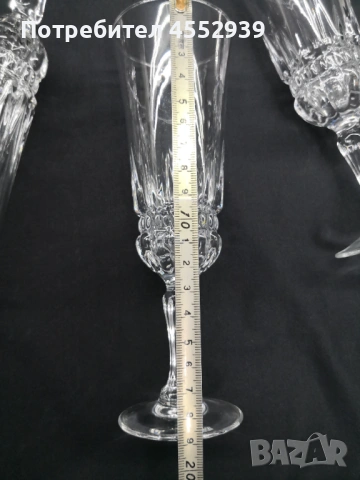 Кристални чаши на Luminarc , снимка 4 - Чаши - 53831270