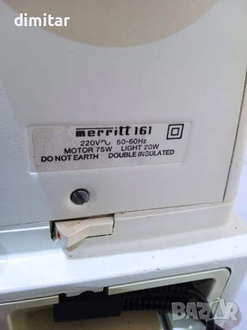 Метална шевна машина MERRITT, снимка 4 - Шевни машини - 51191987
