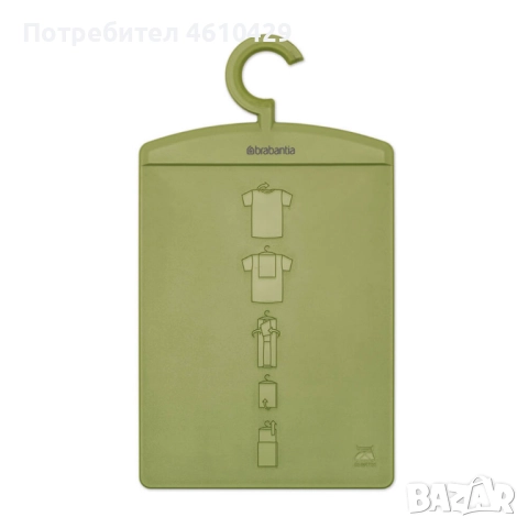 Компактна приставка за прецизно сгъване на ризи и тениски Brabantia, снимка 3 - Други стоки за дома - 52693434