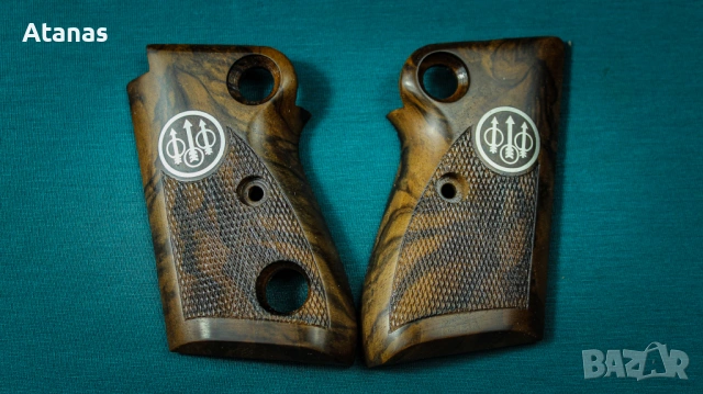 Чирени за Берета/Beretta M70 - орехови - ръчноизработени, снимка 3 - Оборудване и аксесоари за оръжия - 54100539