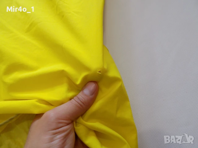 горнище adidas running ветровка суитчър фанела худи яке крос спорт мъжко оригинално жълто L, снимка 9 - Спортни дрехи, екипи - 50585749