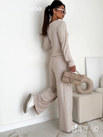 Дамски комплект от две части "WRAP COMFY", 2цвята , снимка 8 - Комплекти - 53610788