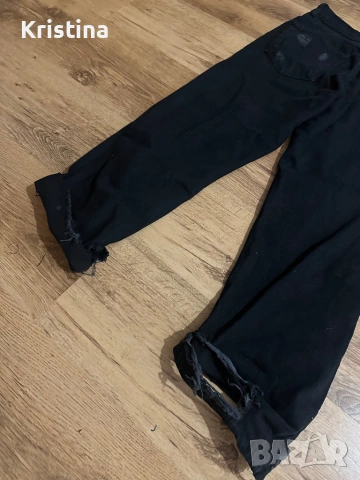 Черни дънки с розов надпис “Barbie”, снимка 6 - Дънки - 53110795