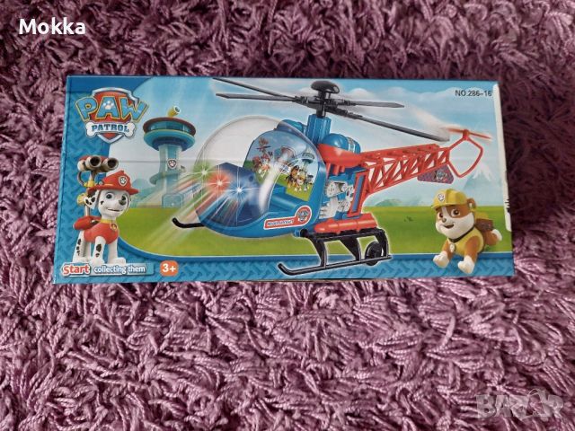 Детски хеликоптер Paw Patrol, снимка 2 - Коли, камиони, мотори, писти - 45764211