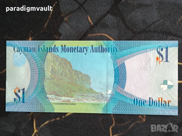 Банкнота - Кайманови Острови - 1 долар UNC | 2018г., снимка 2 - Нумизматика и бонистика - 53759437