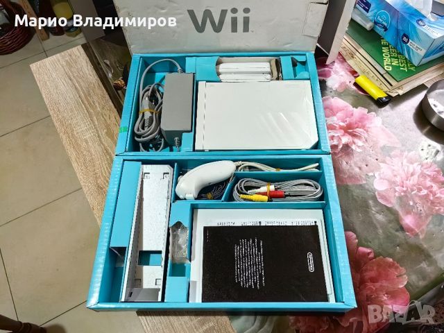 Nintendo wii в кутия, пълен комплект , снимка 3 - Nintendo конзоли - 45337783