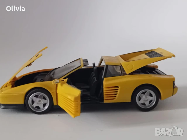 Ferrari F40, Testarossa Ferrari 348ts , 1:43 Отаваряеми елементи, снимка 11 - Колекции - 51138252