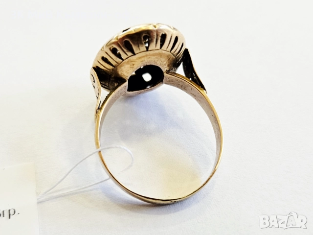 Златен пръстен 6.38гр 05657-25/3, снимка 3 - Пръстени - 52124911