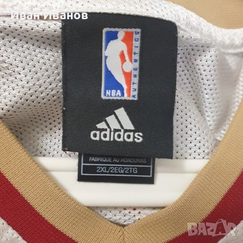 Adidas NBA Cleveland Cavaliers LeBron James 23 Винтидж потник  , снимка 8 - Спортни дрехи, екипи - 46041957