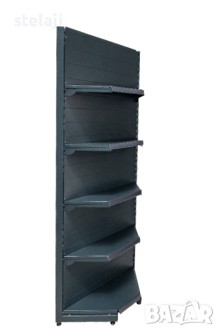 Стелажи за магазин в тъмно сив мат/НОВИ/ЕКО ЛАЙН, снимка 10 - Стелажи и щандове - 50850940