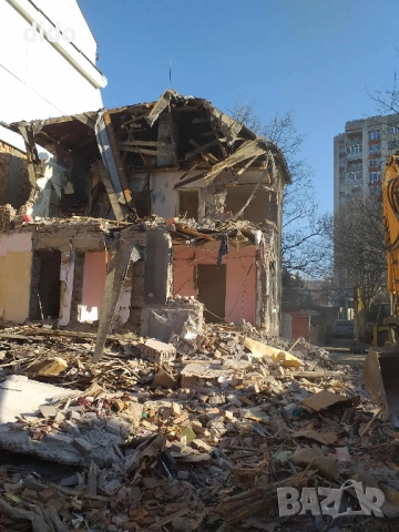 Събаряне на стари сгради , снимка 3 - Кърти, чисти, извозва - 52103810