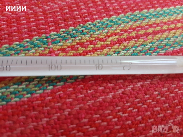 Термометър живачен от - 12 до + 115, снимка 3 - Антикварни и старинни предмети - 52557925