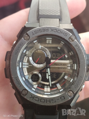 Часовник Casio G-Shock G-Steel GST-210B-1AER