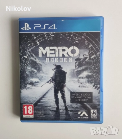 Metro Exodus PS4 (Съвместима с PS5), снимка 2 - Игри за PlayStation - 51546371