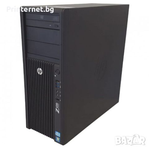 HP Z420, Xeon, 32GB DDR3, 256GB SSD, 1TB HDD, Quadro K620, DVD-RW - ГАРАНЦИЯ! БЕЗПЛАТНА ДОСТАВКА!, снимка 1