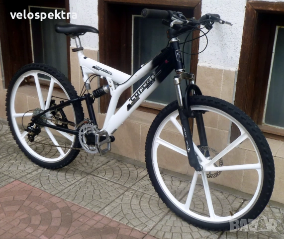 ТОРЕК ! 26 цола ! "мека" рамка ! Диск ! 27 скорости Деоре ! Германия!, снимка 10 - Велосипеди - 54205154