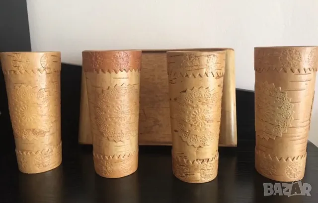 Бамбук и дърворезба - ръчна изработка; кошнички, снимка 3 - Други ценни предмети - 50136868