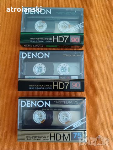 Аудио касети DENON, снимка 14 - Аудио касети - 32229945