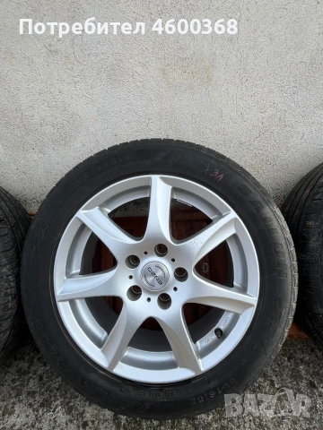 Джанти ENZO с летни гуми DOT4822 ET35 7J 5x112 66.6 