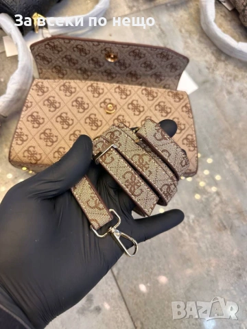 Guess Дамска Чанта Гес - Различни Цветове Код E1318, снимка 6 - Чанти - 53758444