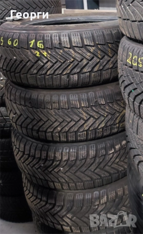 4бр.зимни гуми 205/60/16 Michelin, снимка 3 - Гуми и джанти - 52469511