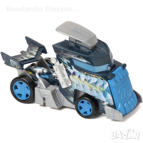 Комплект за игра T-Racers - Ice Launcher Truck СИН, снимка 3 - Коли, камиони, мотори, писти - 54276452