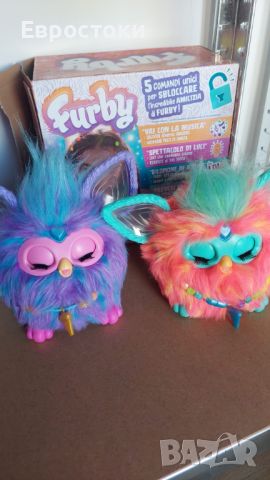 Furby Purple, Furby Coral, интерактивни плюшени играчки с 15 модни аксесоара, снимка 9 - Плюшени играчки - 45279169