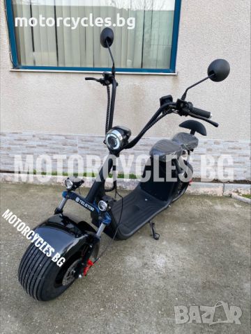 Електрически скутер -BIG CITY HARLEY X7 ULTRA 1500W 60V 13AH С LED ФАР, снимка 2 - Мотоциклети и мототехника - 45750047