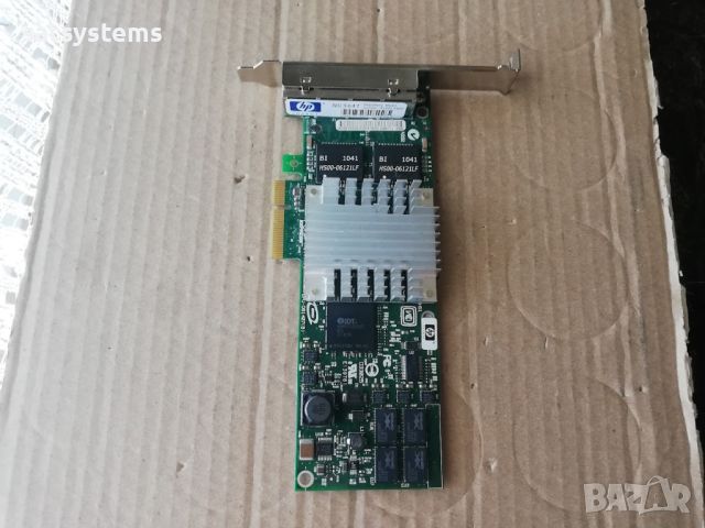  HP NC364T Quad Port Server Adapter PCI-E, снимка 6 - Мрежови адаптери - 46811520