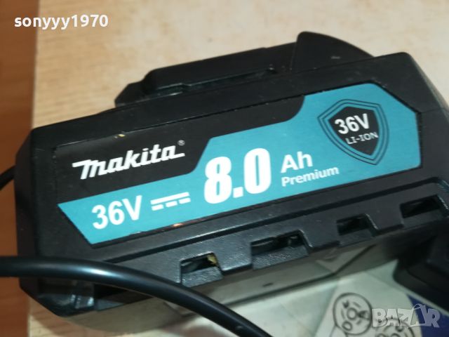 makita battery pack+charger 1804241634, снимка 12 - Градинска техника - 45340599