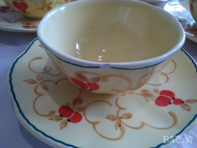 Продавам антикварен сервиз за чай-Ditmar Urbach,Turn-Teplitz., снимка 11 - Антикварни и старинни предмети - 53646510